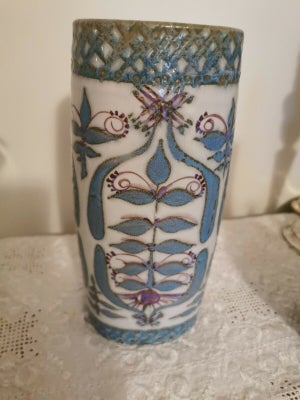 Fajance Vase Aluminia Royal