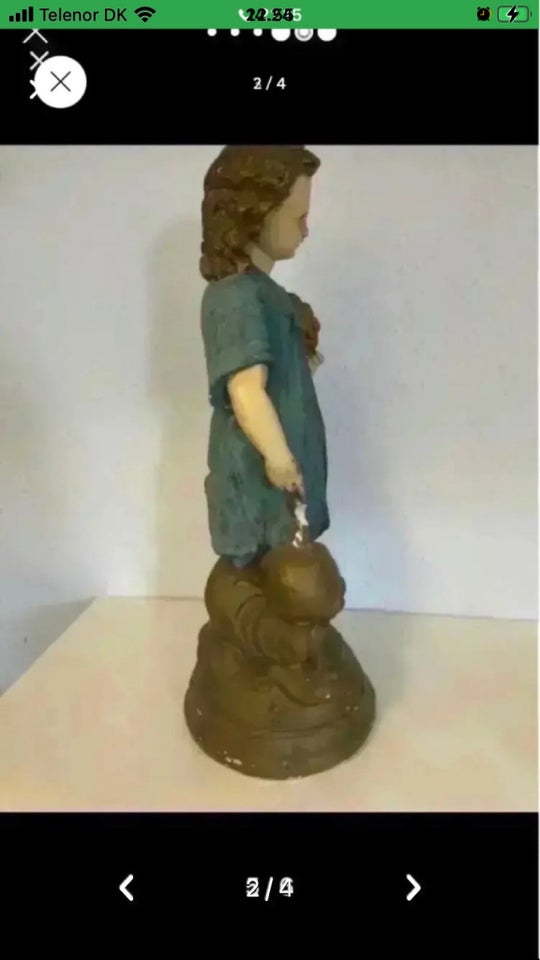 41 cm gl katolsk religiøs figur