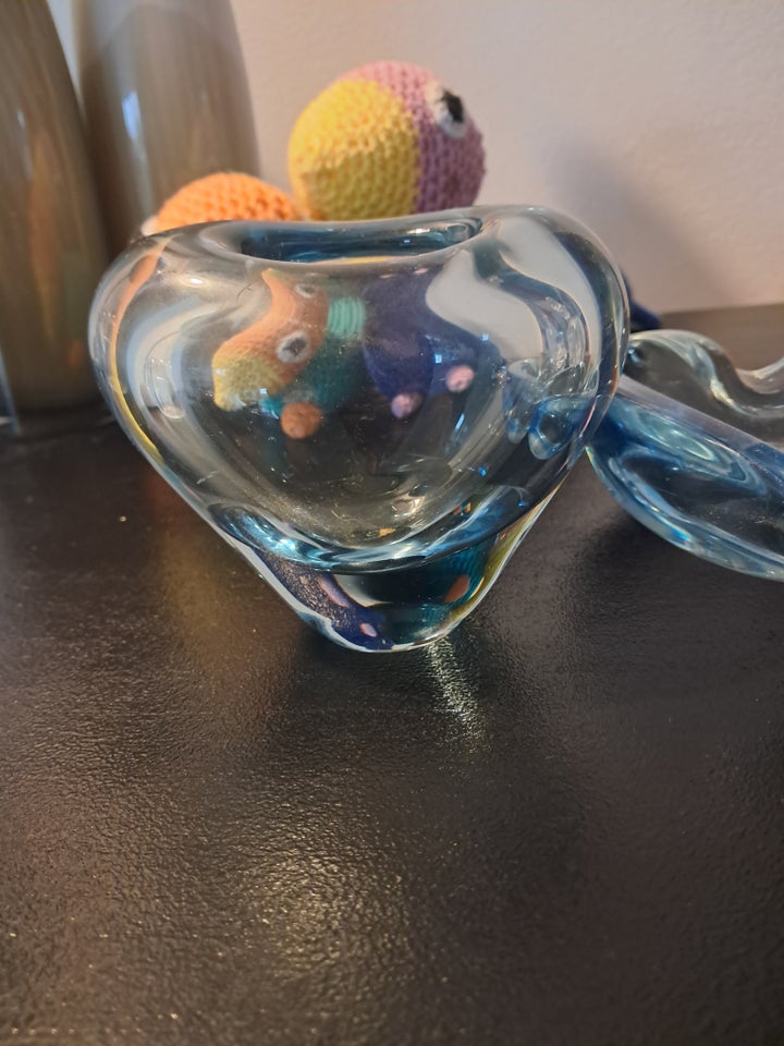 Glas, Vase og askebæger ,