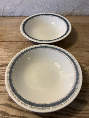 Porcelæn Tallerkner Rørstrand