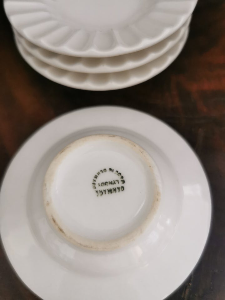 Porcelæn Asiet smørskål