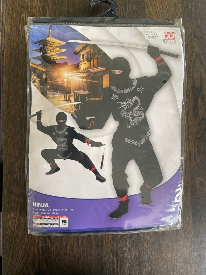 Udklædningstøj, Black Ninja