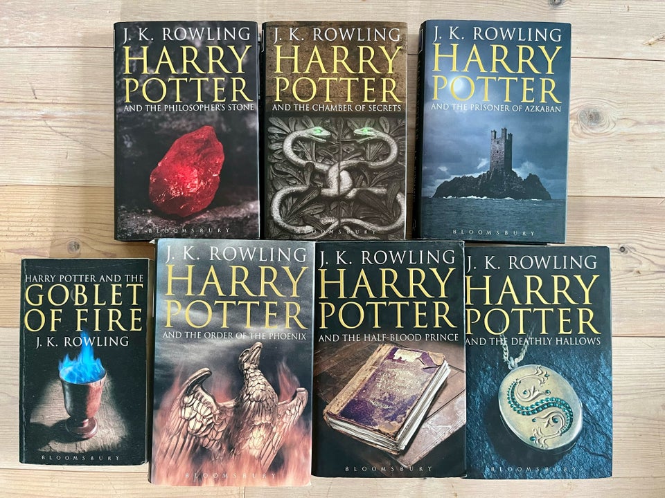 Harry Potter Adult edition eng 1-7,