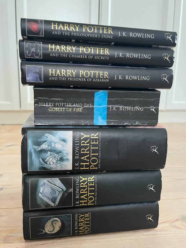 Harry Potter Adult edition eng 1-7,