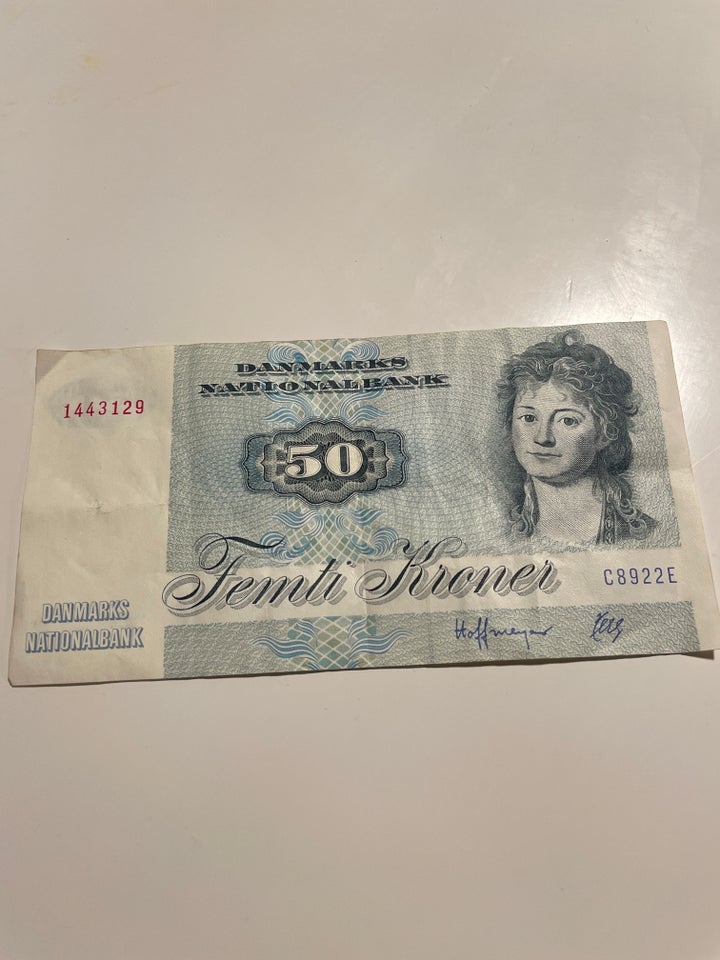 Danmark, sedler, 50