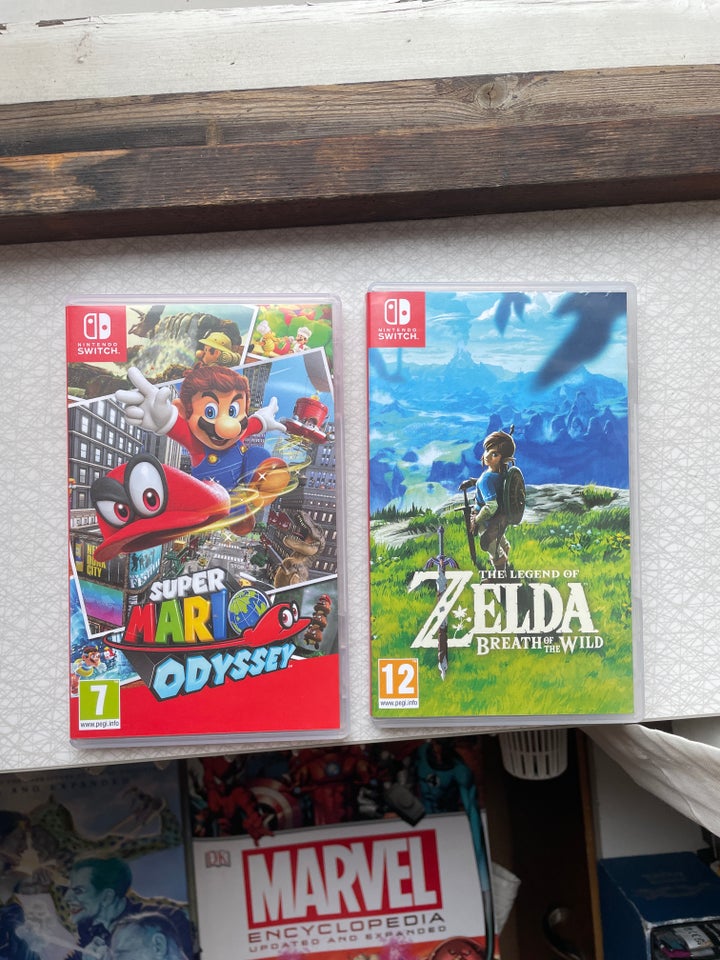 Nintendo Switch spil Zelda Breath