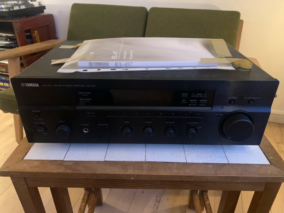 Receiver, Yamaha, RX-497