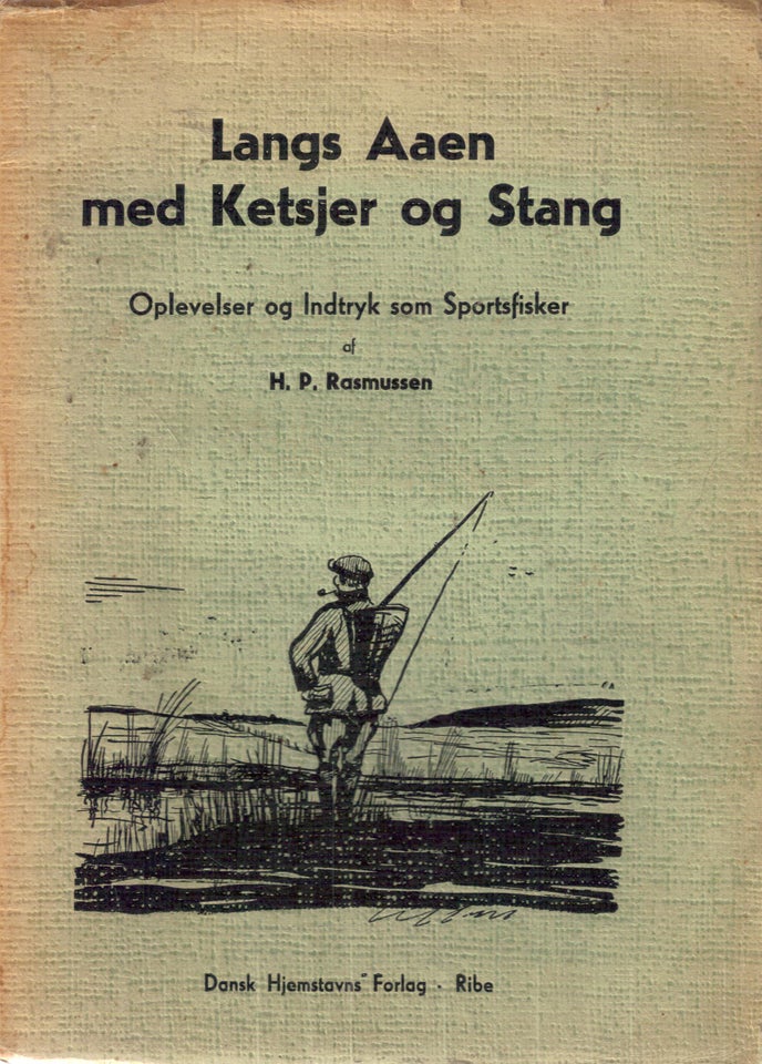 Langs aaen med ketsjer og stang, . Af