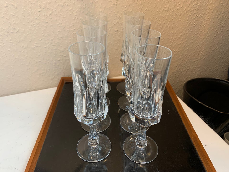 Glas, Vintage champagnefløjter