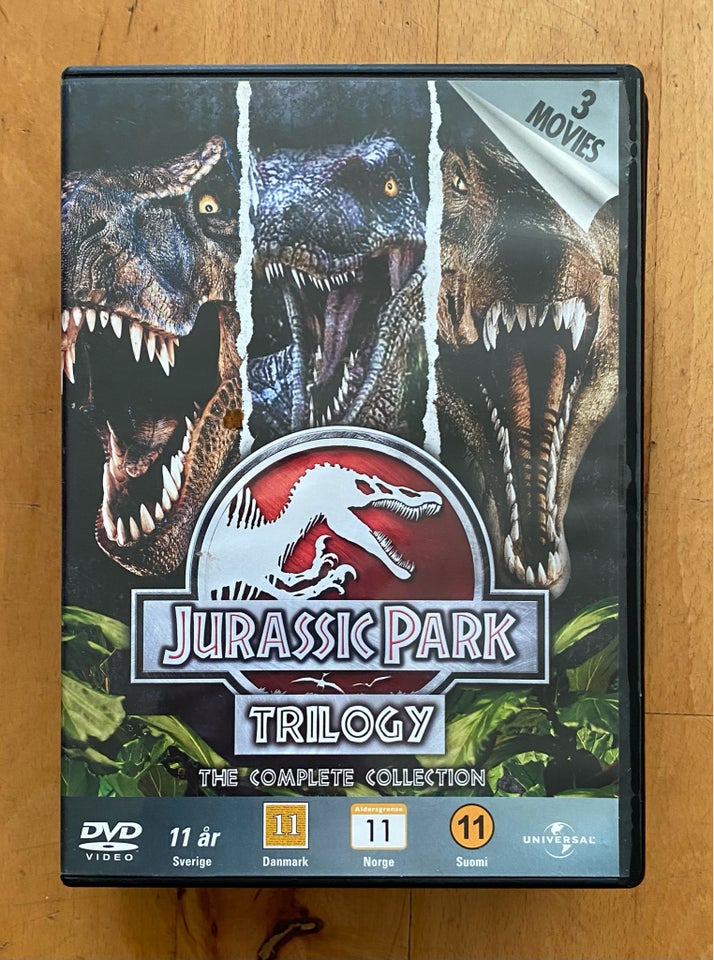 Jurassic Park Trilogy, DVD,