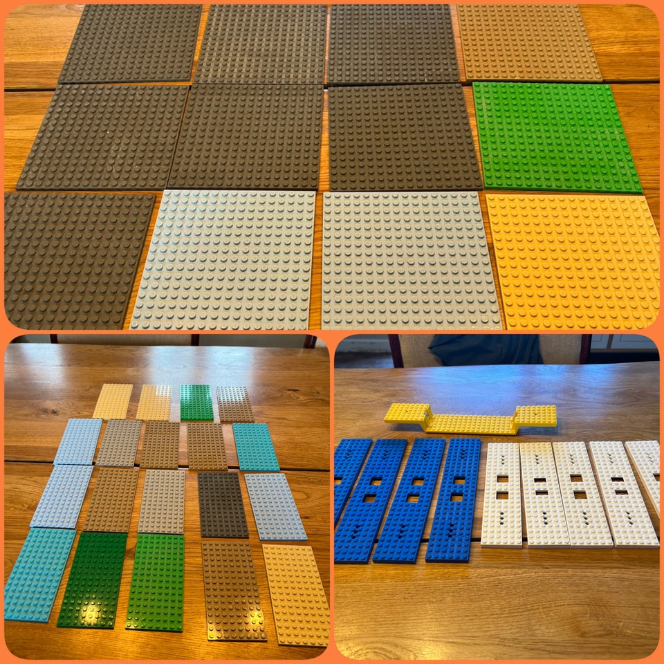 Lego andet, Lego plates, togbase