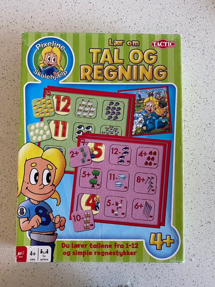 Lær om tal og regning, Børn 4-7 år,