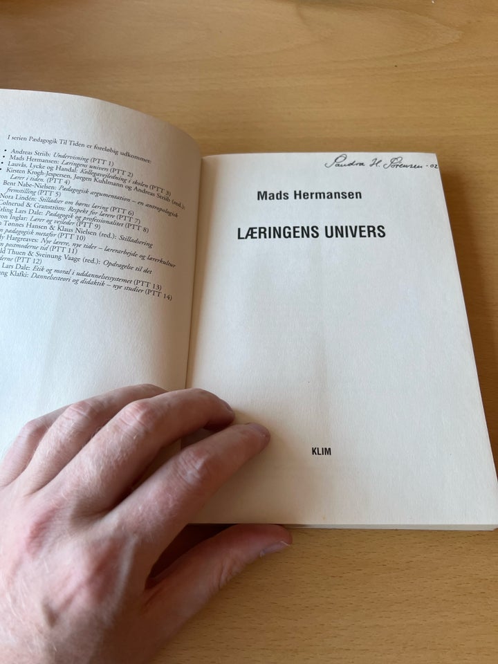 Læringens univers, Mads