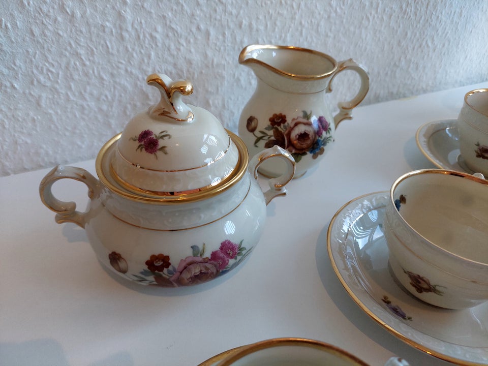 Porcelæn, Kaffestel, sukkerskål