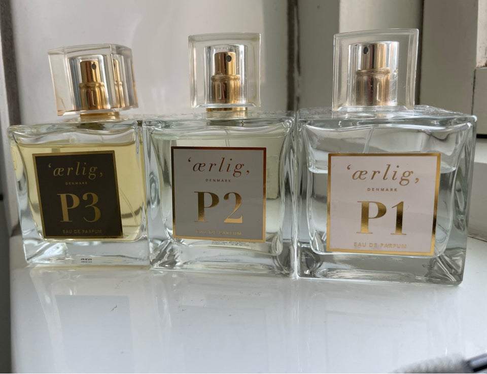 Eau de parfum, P serie, Ærlig