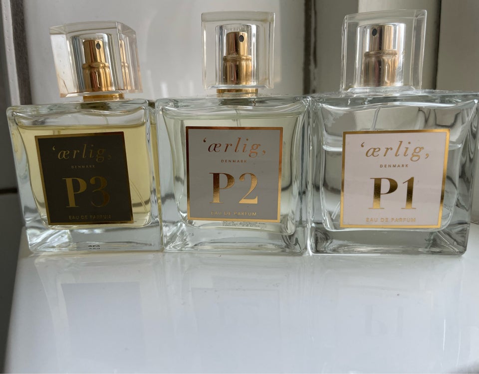 Eau de parfum, P serie, Ærlig