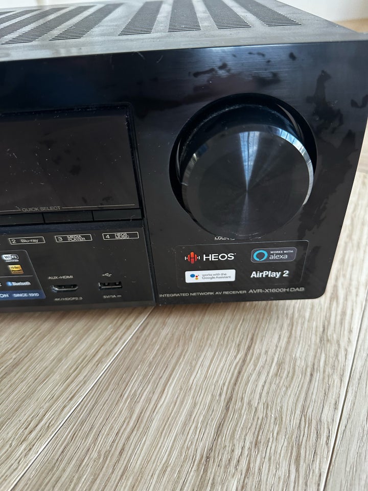 Højttaler, Denon, AVR-X1600H DAB