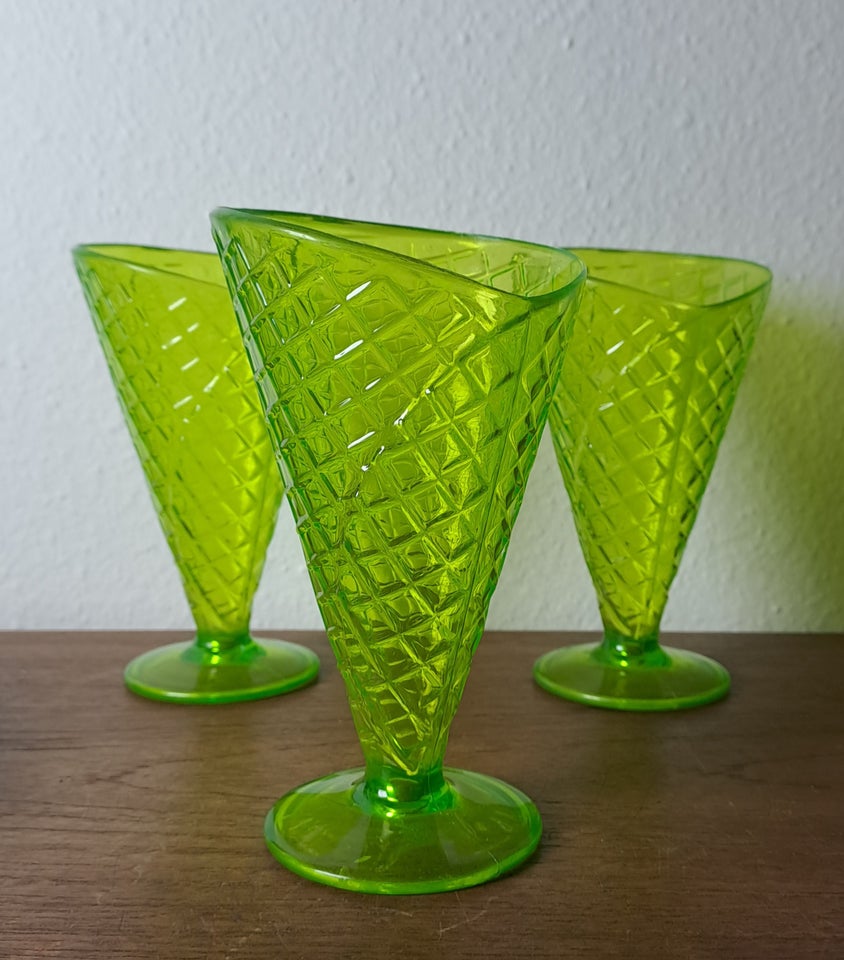 Kitsch dessert glas Vintage