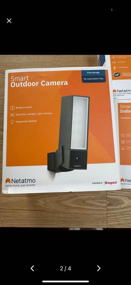 Kamerasæt, Netatmo