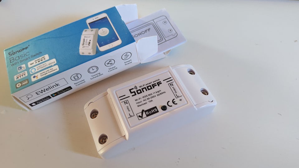 smart kontakter (wifi)  sonoff