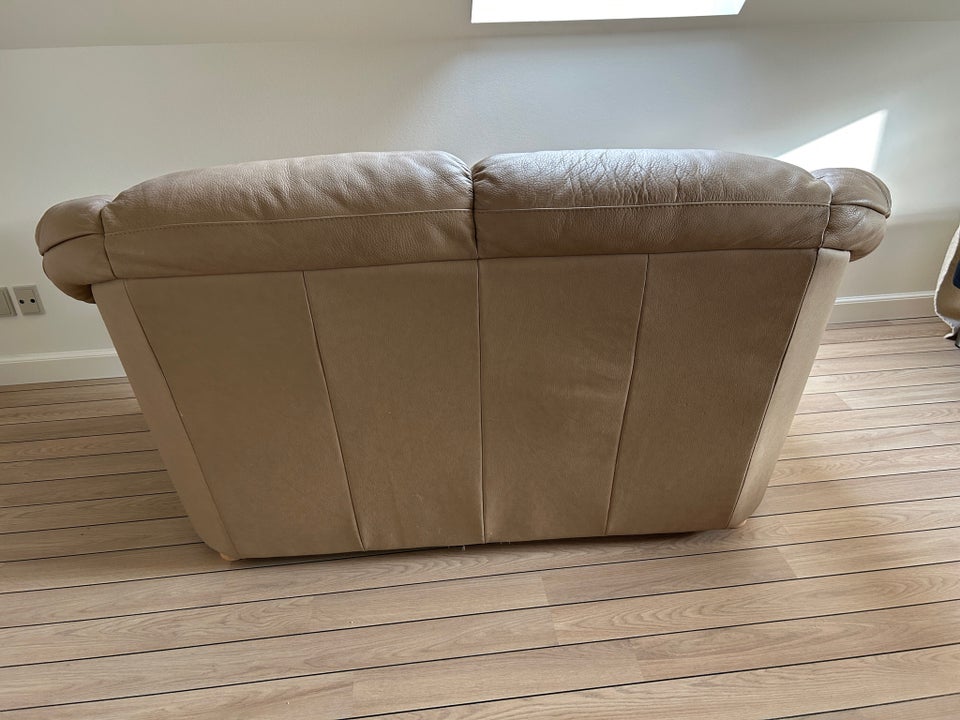 Sofa, læder, 2 pers.