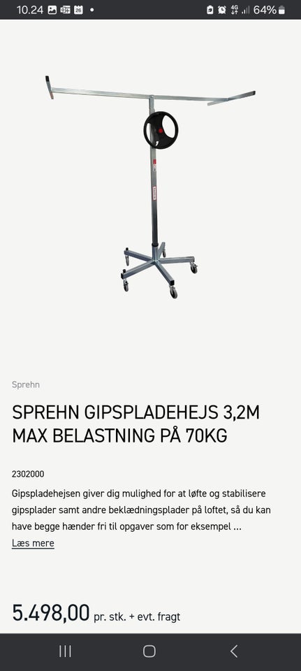 Sprehn gibshejs , Sprehn