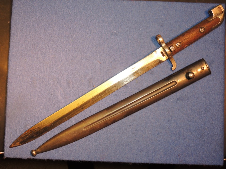 Militær, SVENSK BAJONET M. 1914