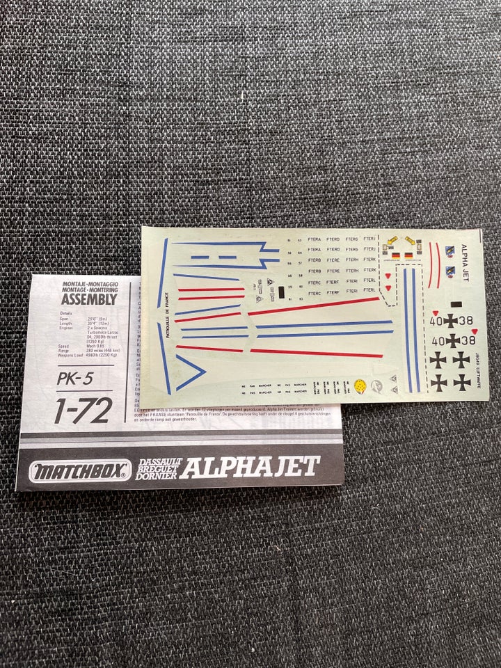 Byggesæt, Matchbox Alphajet,