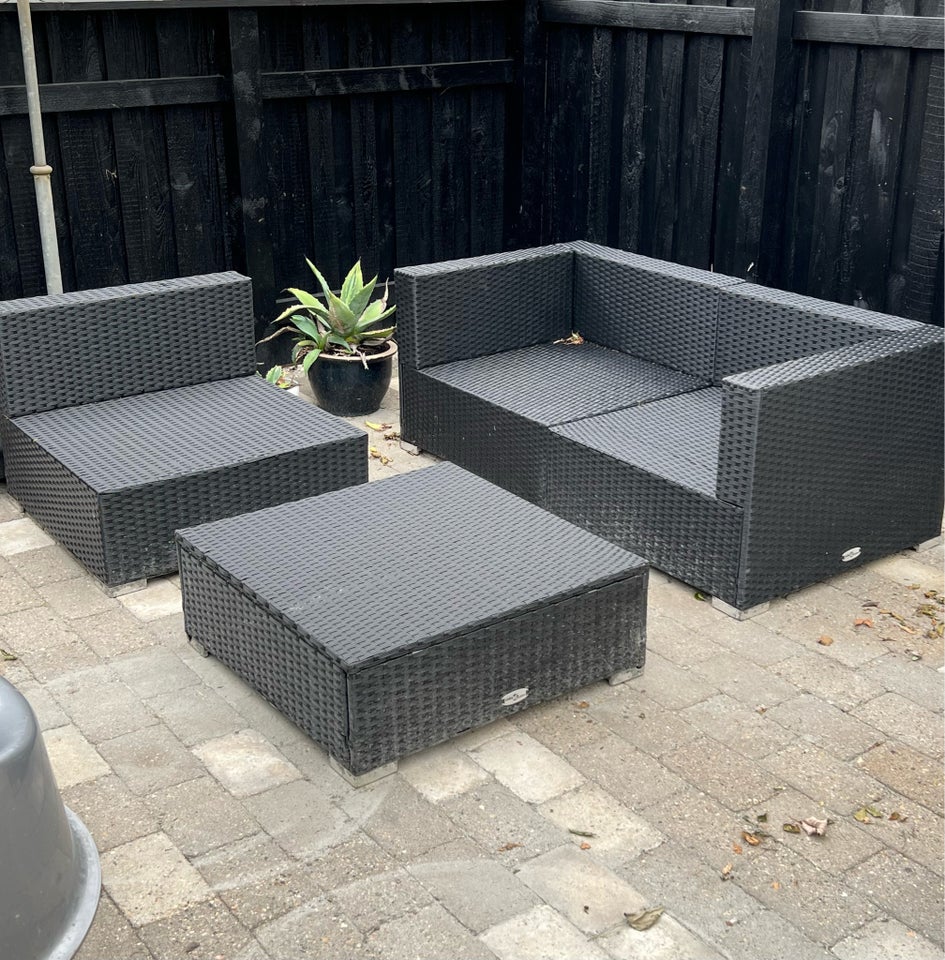 Loungesæt VidaXL Polyrattan