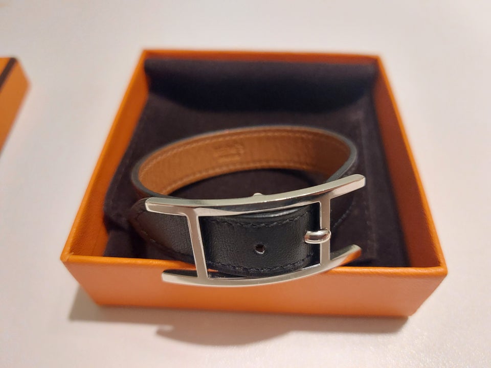 Armbånd, læder, Hermes