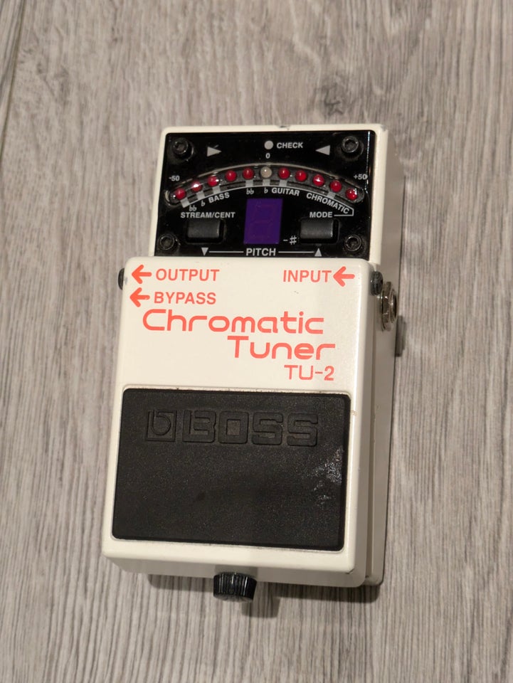 Guitar tuner pedal, Boss TU-2