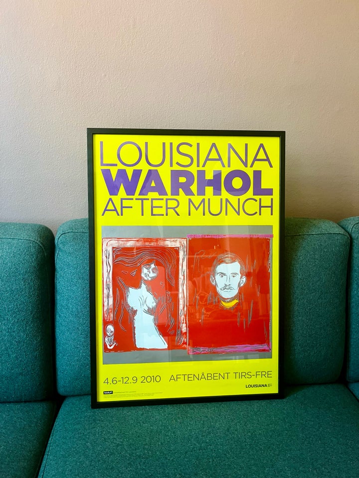 Louisiana Plakat Andy Warhol