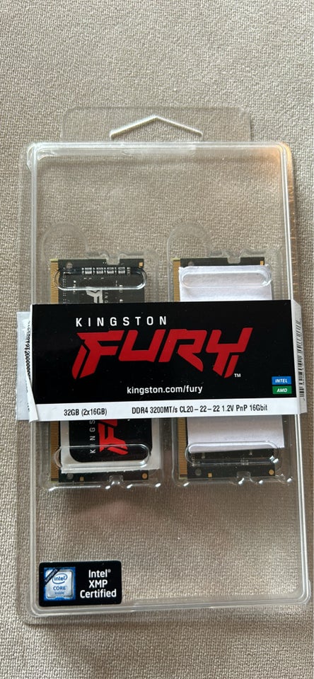 Kingston 2x16GB DDR4 SDRAM