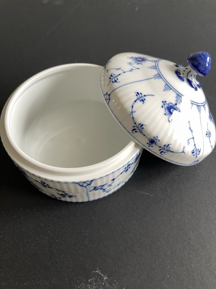 Porcelæn Lågkrukke  terrin