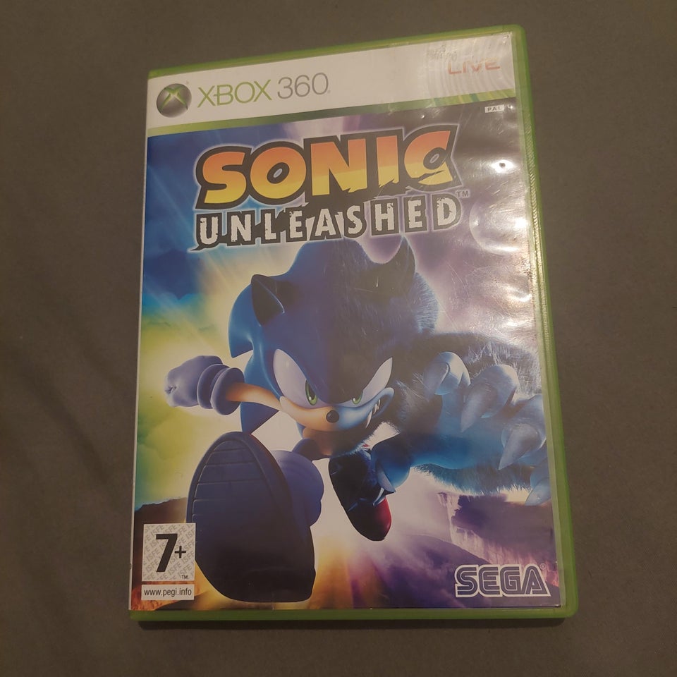 Sonic unleashed, Xbox 360,