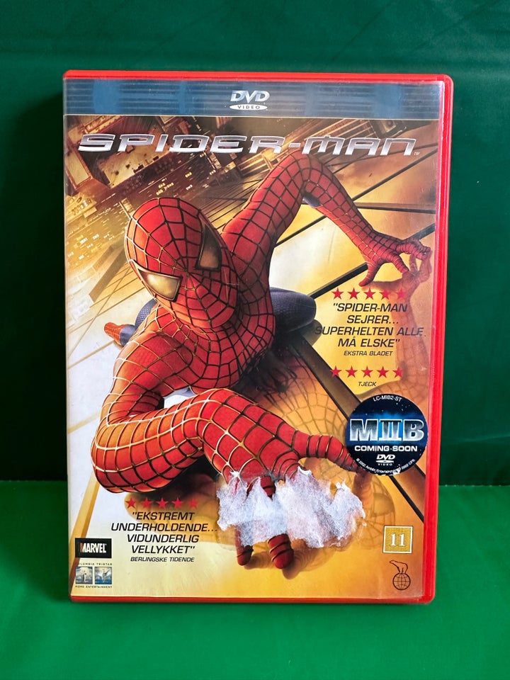 Spiderman  DVD action