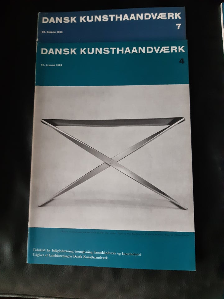 13 stk DANSK KUNSTHÅNDVÆRK, Hæfte