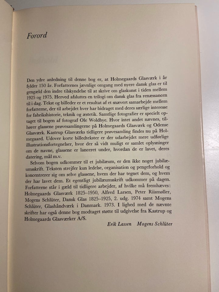 Dansk Glas 1925 - 1975, Erik Lassen