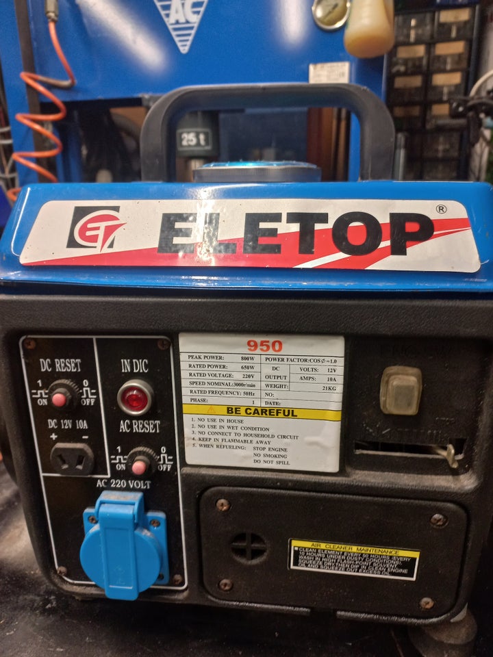 Generator, Eletop