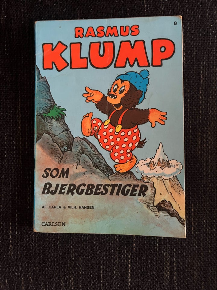 Rasmus Klump som bjergbestiger ,