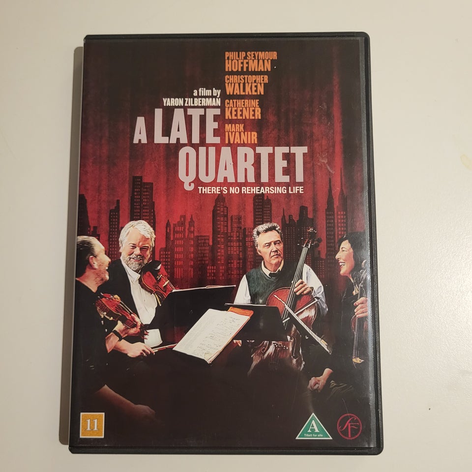 A late quartet, DVD, drama