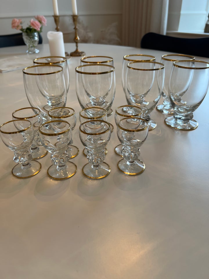 Glas Holmegaard Gisselfeld med