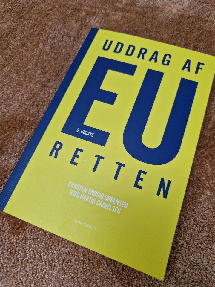 Uddrag af EU retten Jura