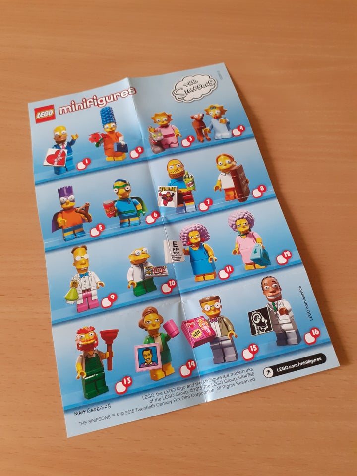 Lego Minifigures The Simpsons -