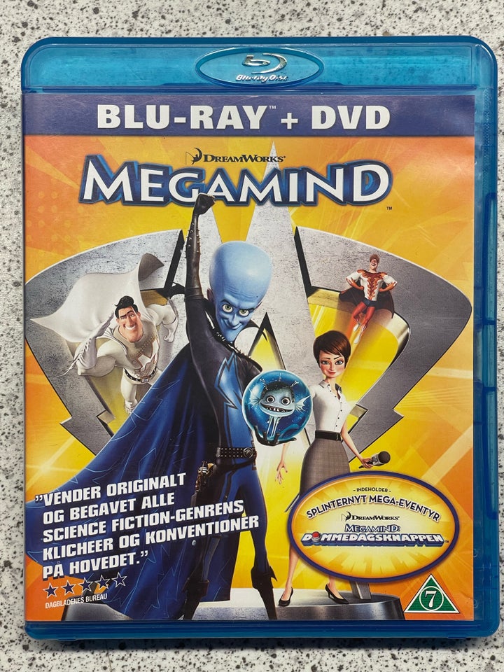 Megamind  Blu-ray eventyr