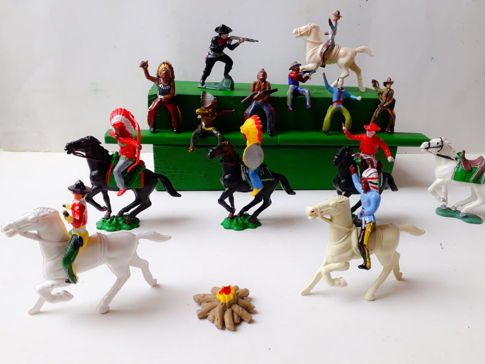 Samlefigurer, 22 Reisler Cowboy og