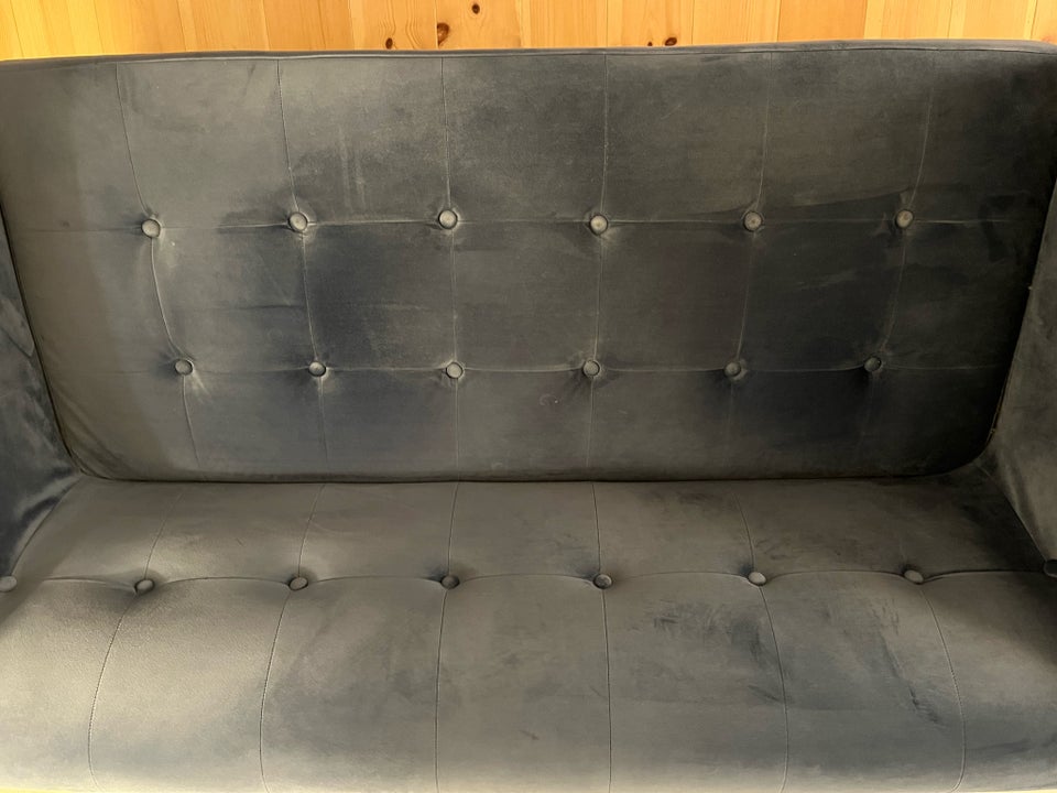 Sofa, velour, 2 pers.