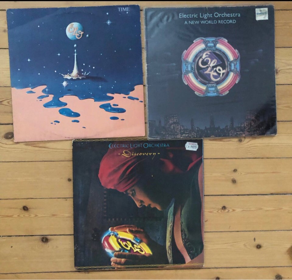 LP, Electric light orchestra, 3stk