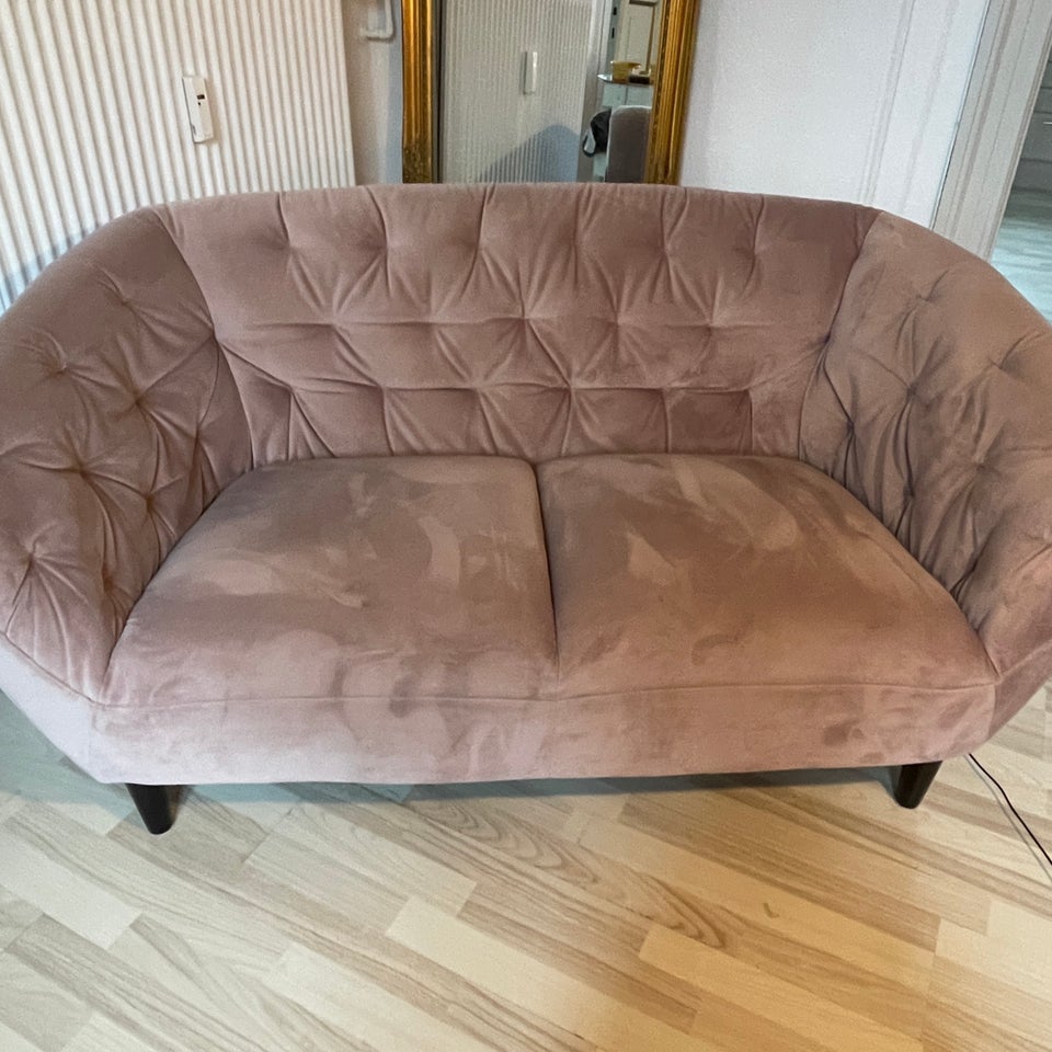 Sofa, velour, 3 pers.