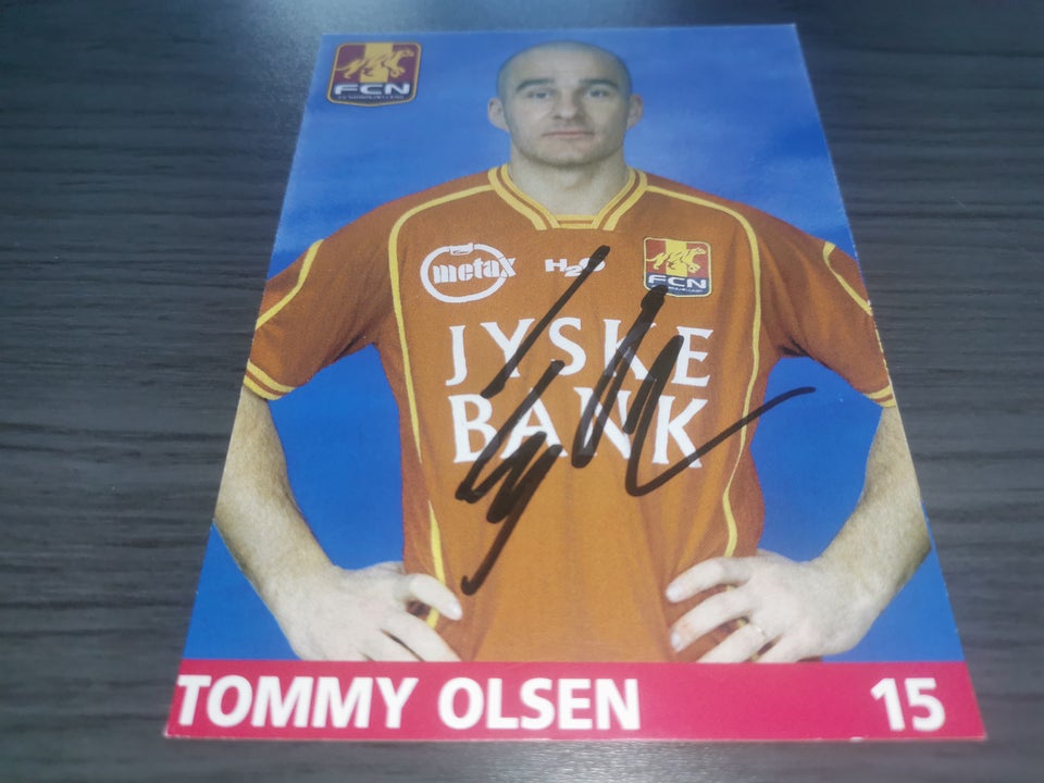 Autografer, Tommy Olsen autograf